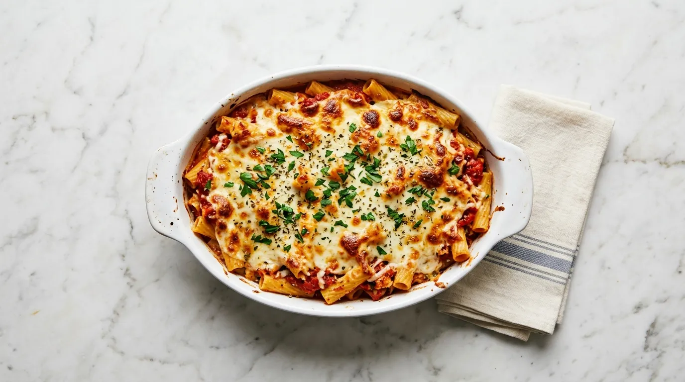 Comforting Baked Ziti Pasta for Family Dinners