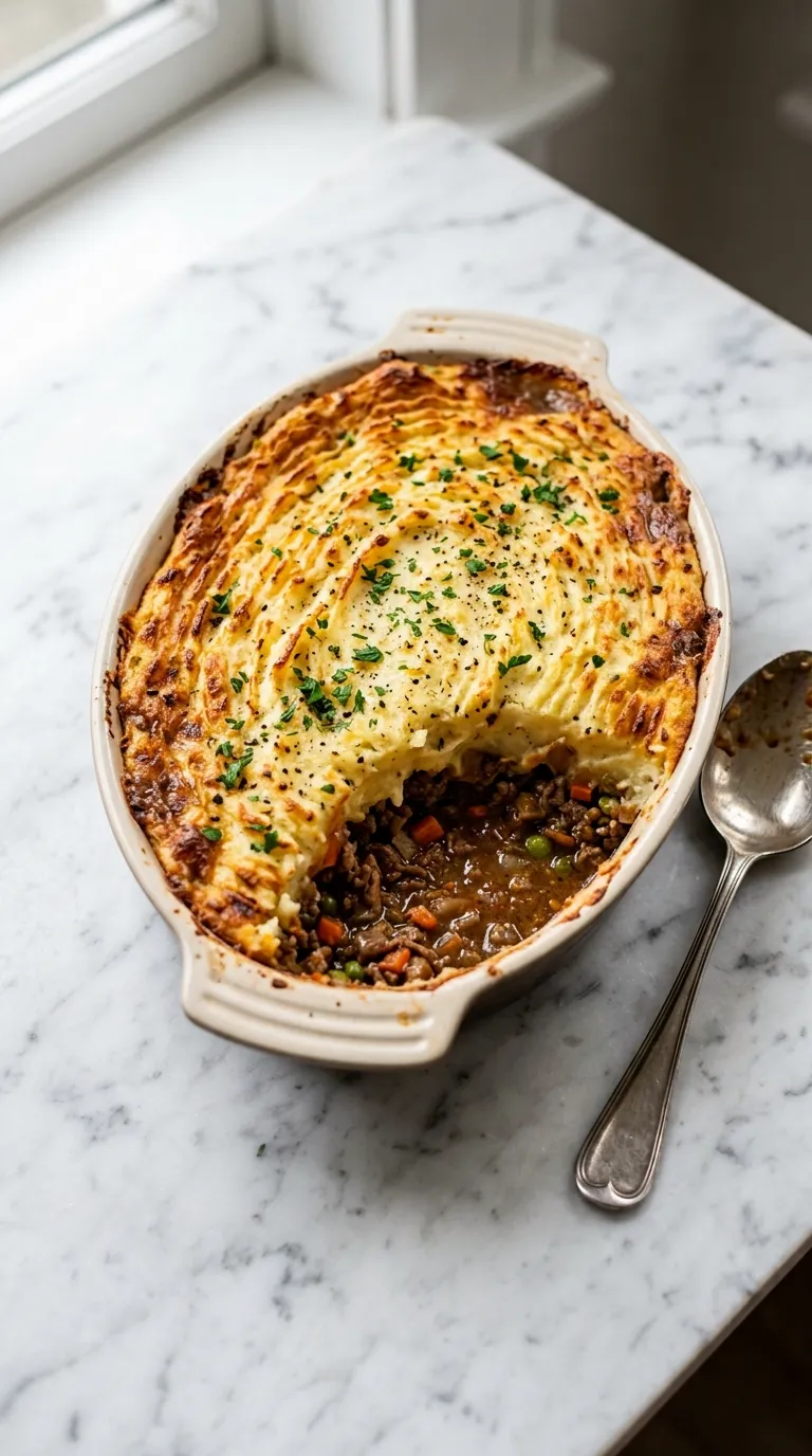 Classic Cottage Pie for a Cozy Meal served