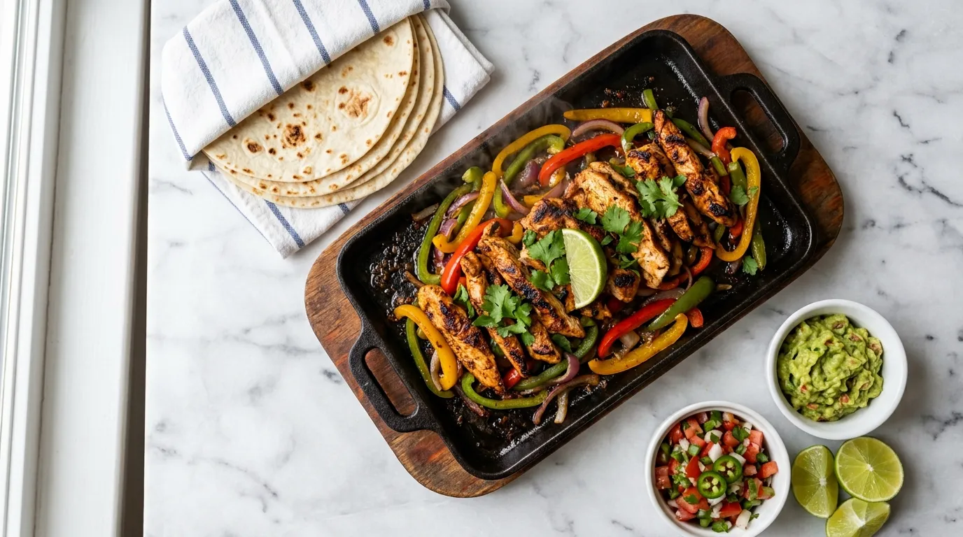 Sizzling Fajita Sheet Pan Dinner for Easy Meals