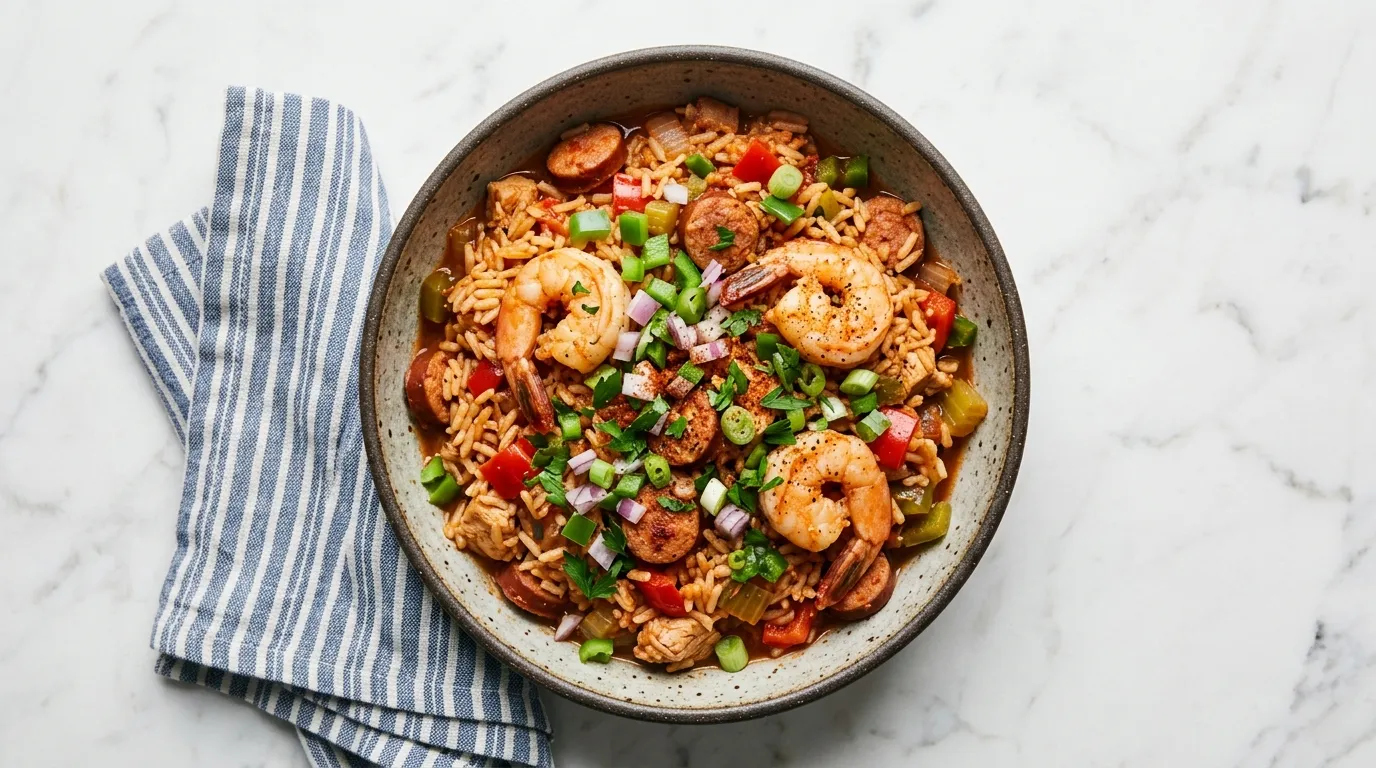 Spicy One Pot Jambalaya for a Flavorful Dinner