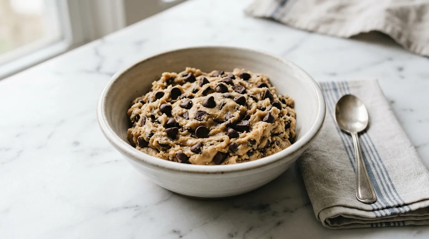 Safe Edible Cookie Dough for a Delicious Treat