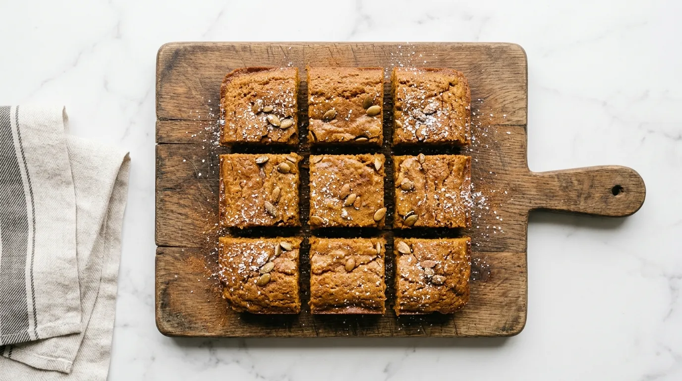 Spiced Pumpkin Blondies for Fall Gatherings