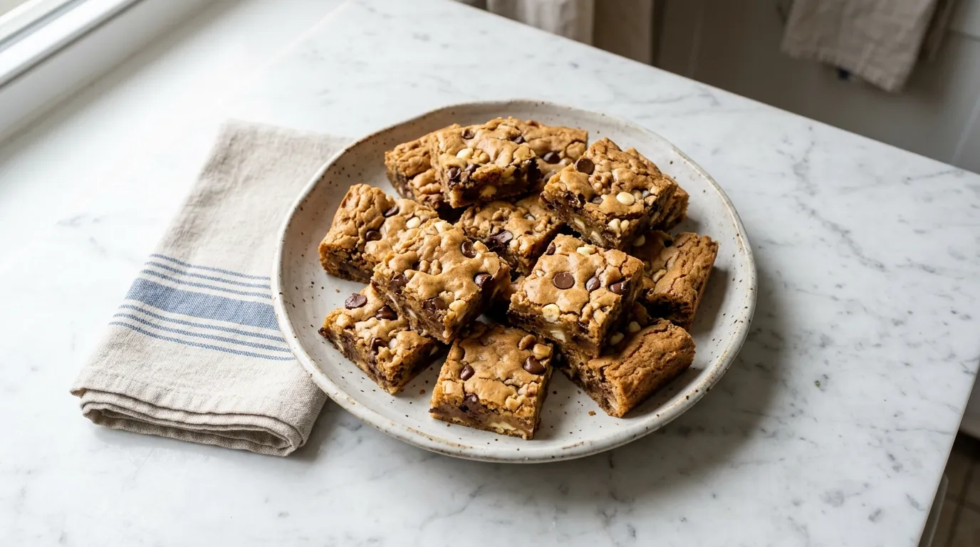 Classic Blondies with a Buttery Finish