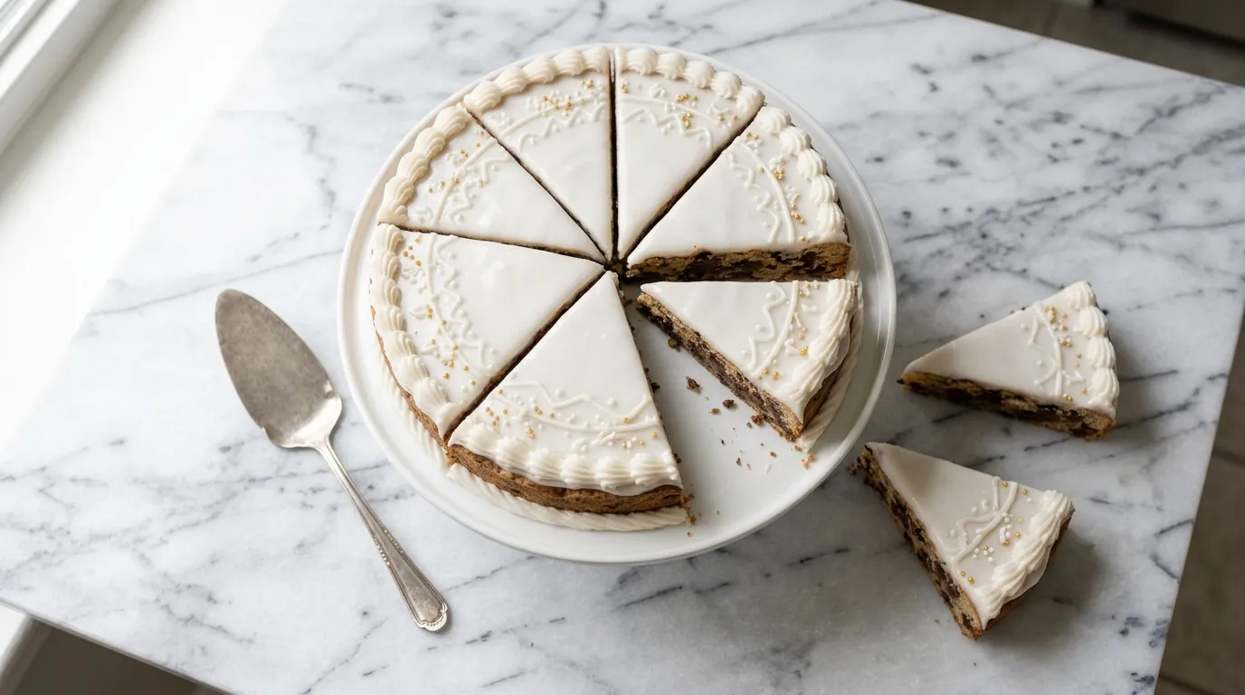 Delicious Cookie Cake Icing That Sets Perfectly