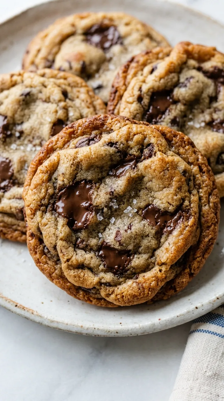 Easy No Bake Cookies with Peanut Butter and Oats served