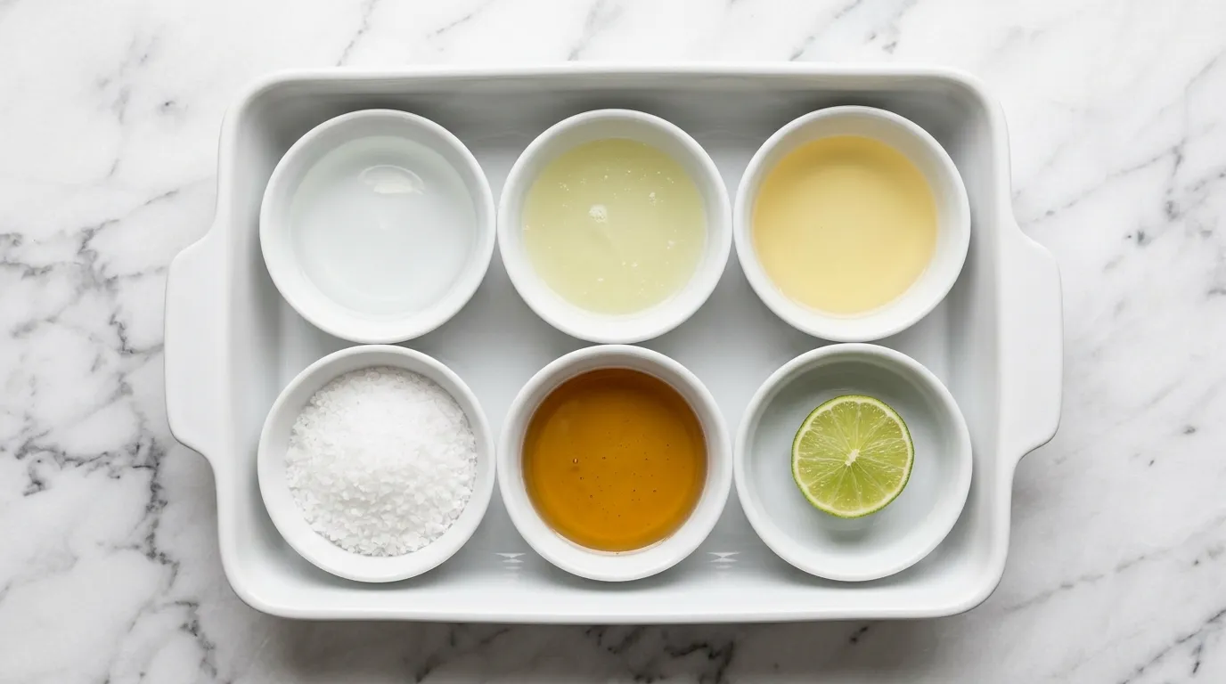 Ingredients for Perfect Margarita with Salted Rim for Any Occasion