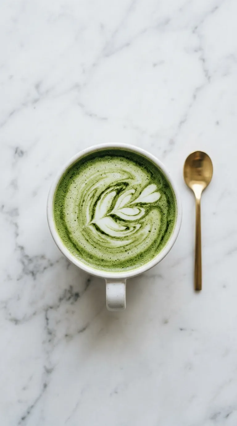 Superfood Matcha Latte for a Healthy Boost served