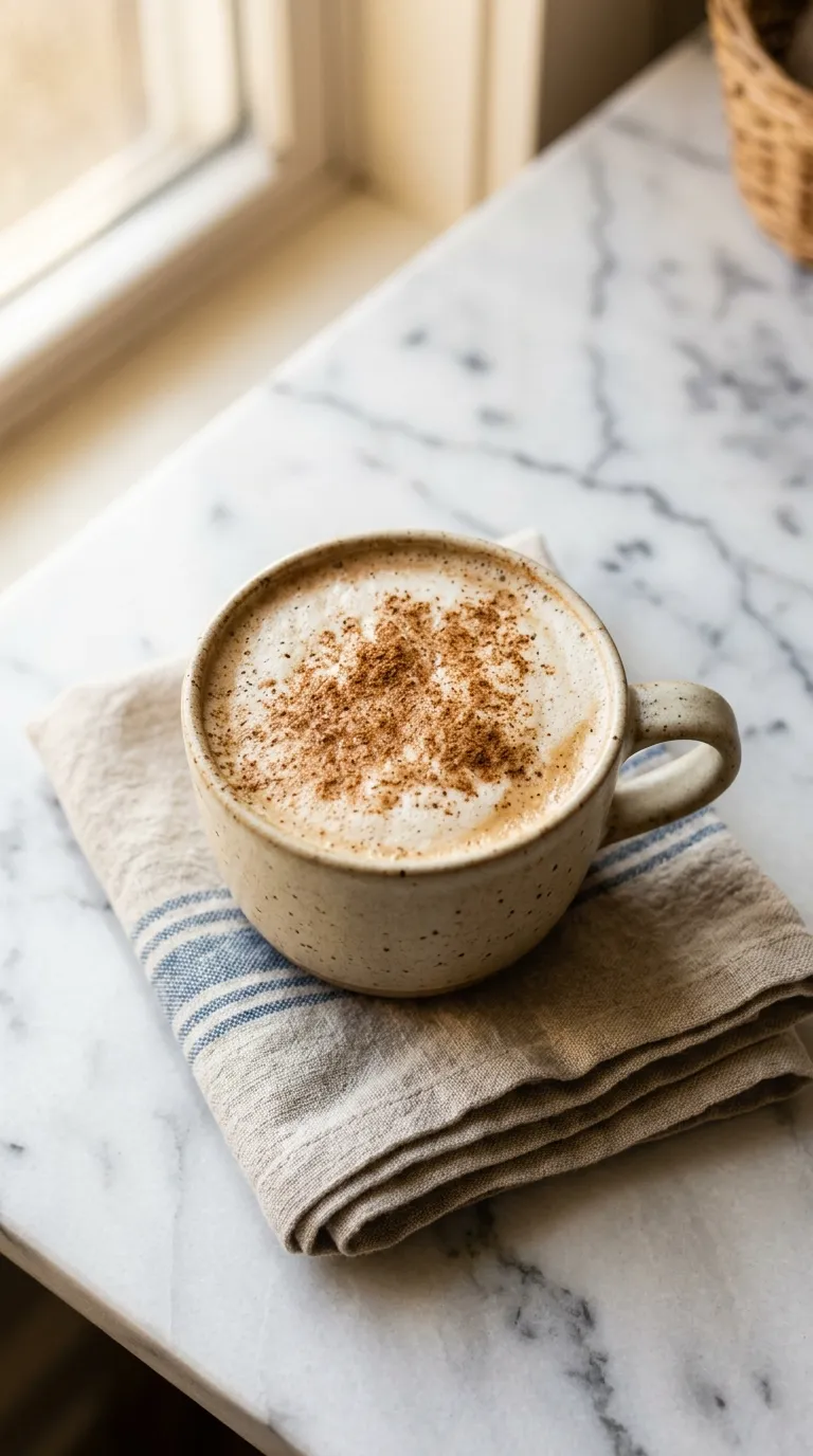 Spiced Chai Latte for Cozy Mornings served